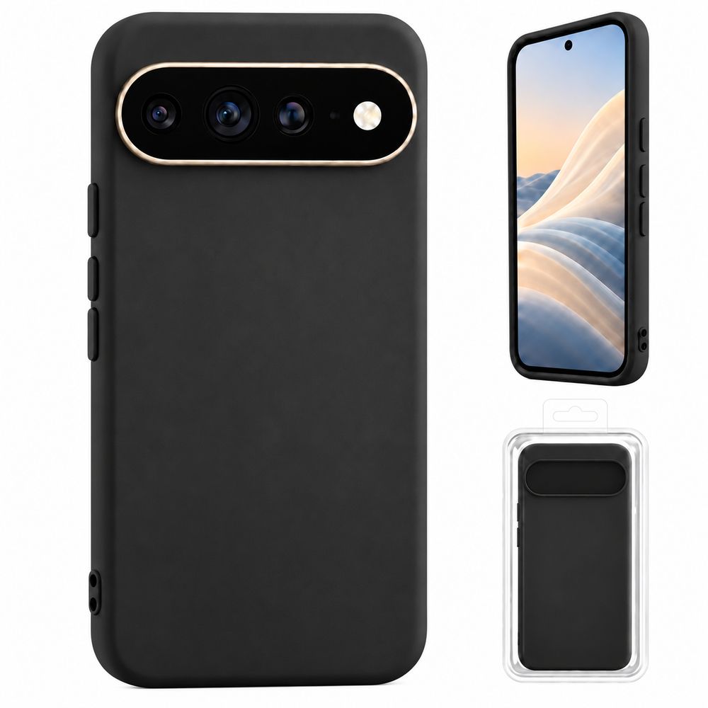 Premium Liquid Silicone for Google Pixel 11 Pro XL - Black