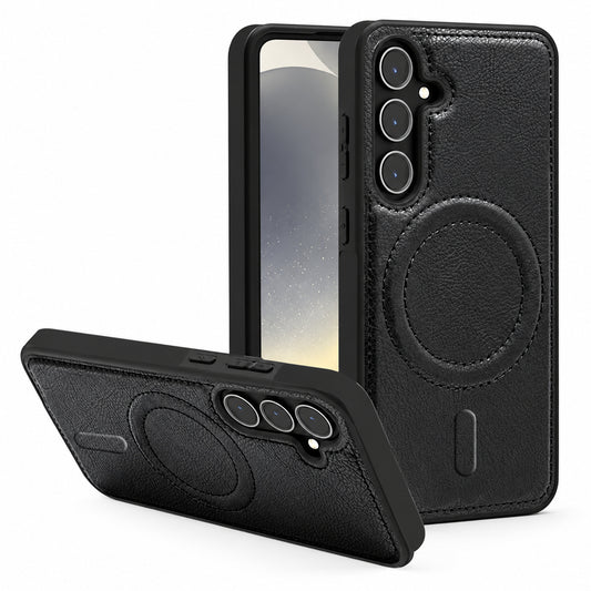 Engraved MagSafe Case for Samsung Galaxy S25 Plus - Black