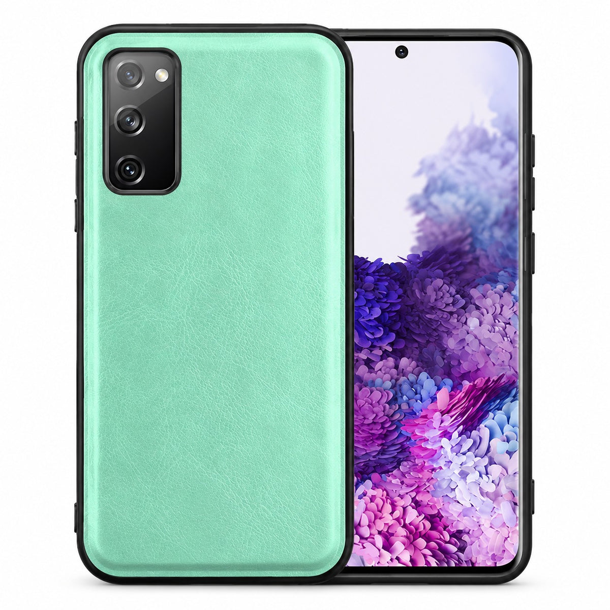 Pleather Case for Samsung Galaxy S20 - Teal
