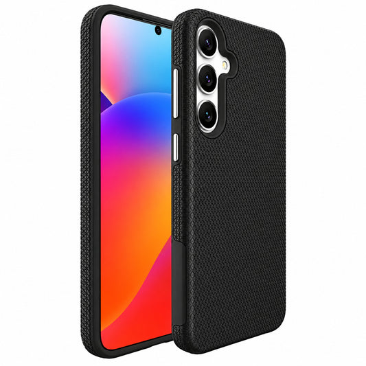 Triangle Geometric Case for Samsung Galaxy S26 FE - Black
