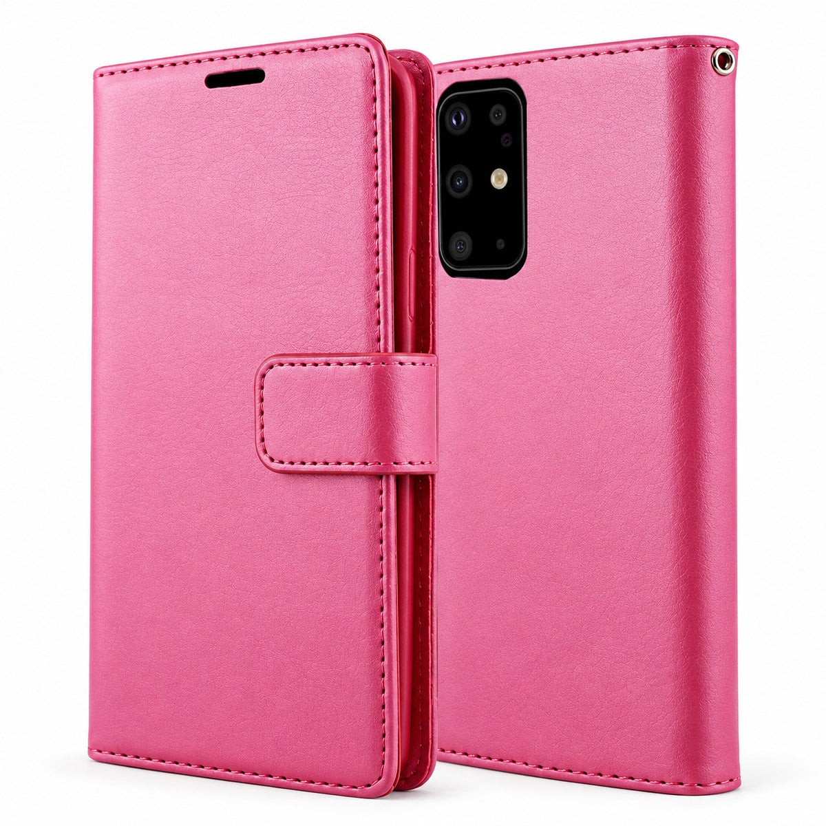 Photo ID Wallet Case for Samsung Galaxy S20 - Hot Pink