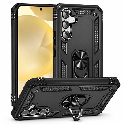 Anti-Drop Hybrid Case for Samsung Galaxy S24 FE - Black