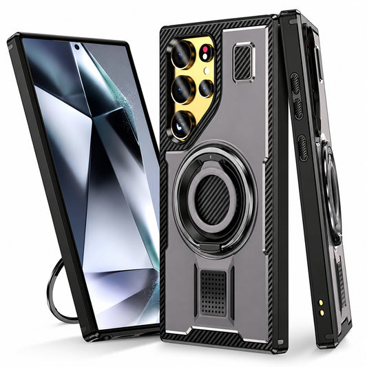 Ring Grip and Stand for Samsung Galaxy S25 Ultra - Grey