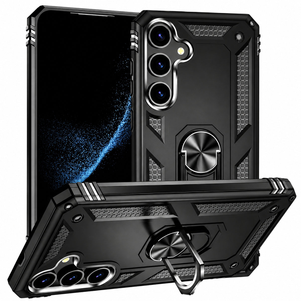 Anti-Drop Hybrid Case for Samsung Galaxy A35 5G - Black