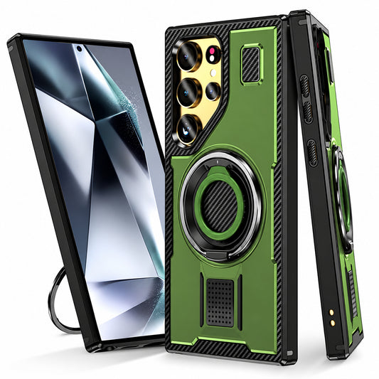 Ring Grip and Stand for Samsung Galaxy S25 Ultra - Green