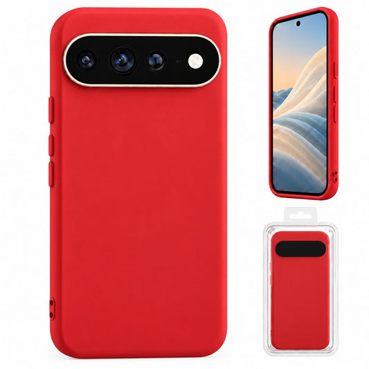 Premium Liquid Silicone for Google Pixel 11 Pro XL - Red