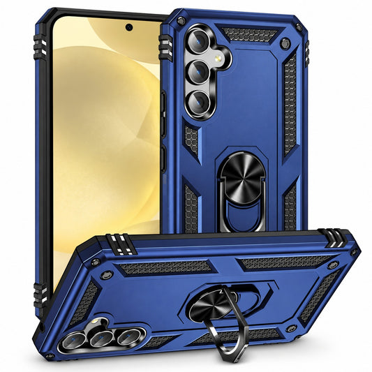 Anti-Drop Hybrid Case for Samsung Galaxy S24 FE - Navy