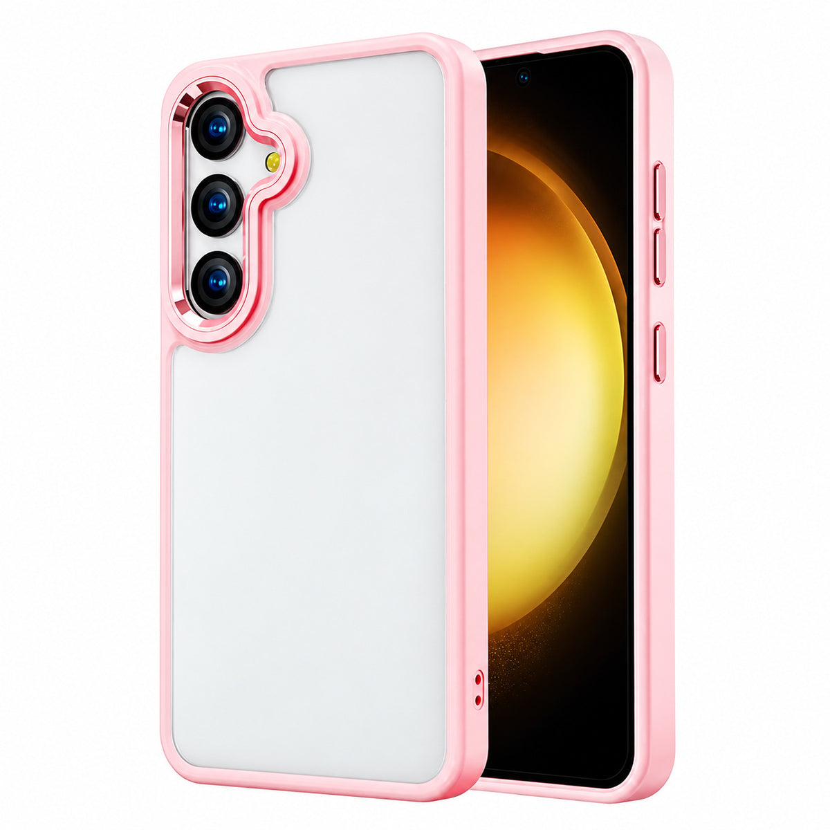 Matt Ultra-Hybrid Case for Samsung Galaxy A36 - Rose Gold