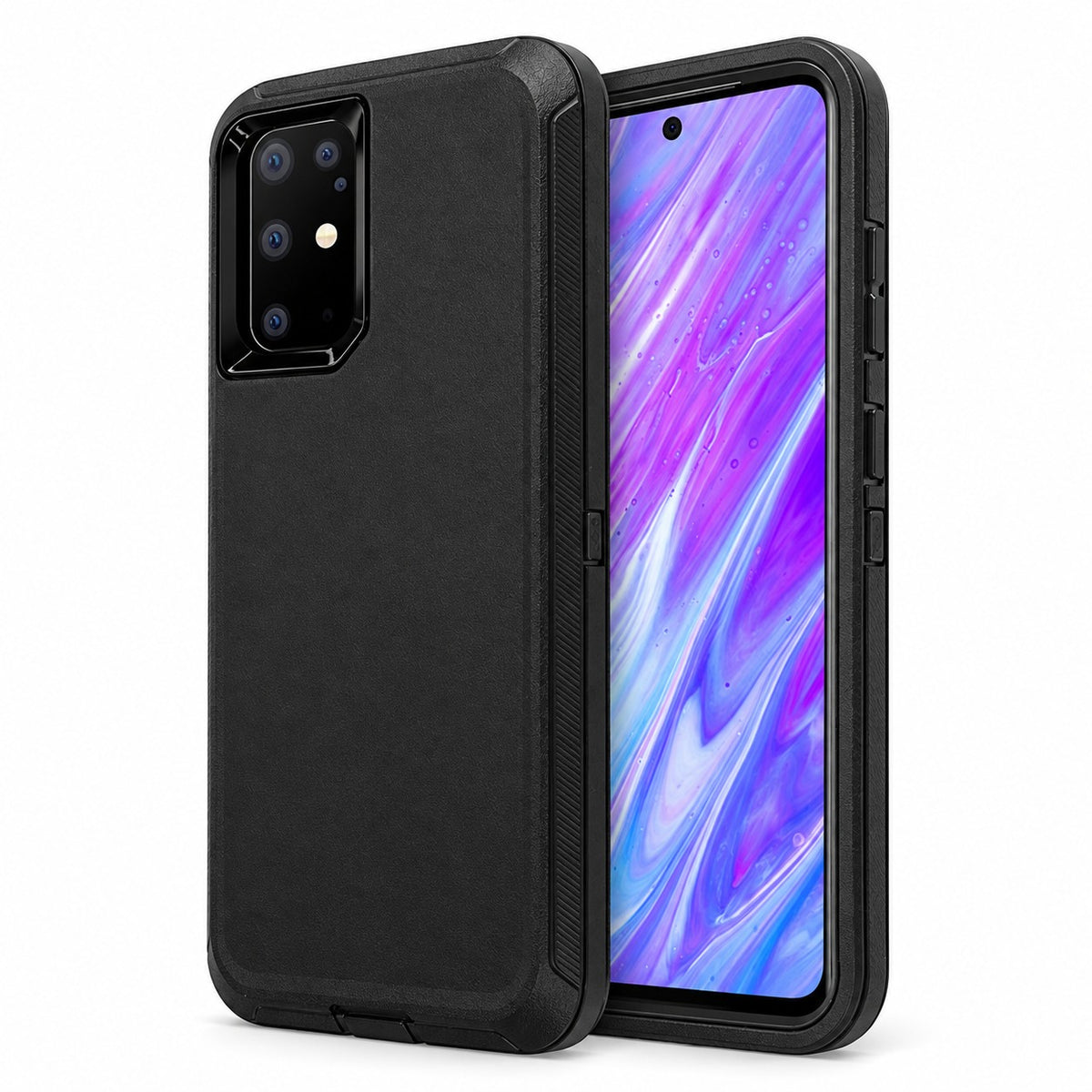Triple Protection Case for Samsung Galaxy S20 - Black