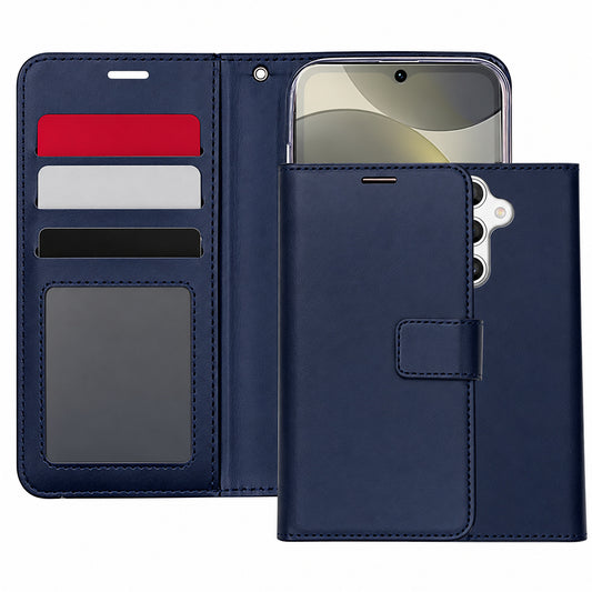 Photo ID Wallet for Samsung Galaxy A56 - Navy