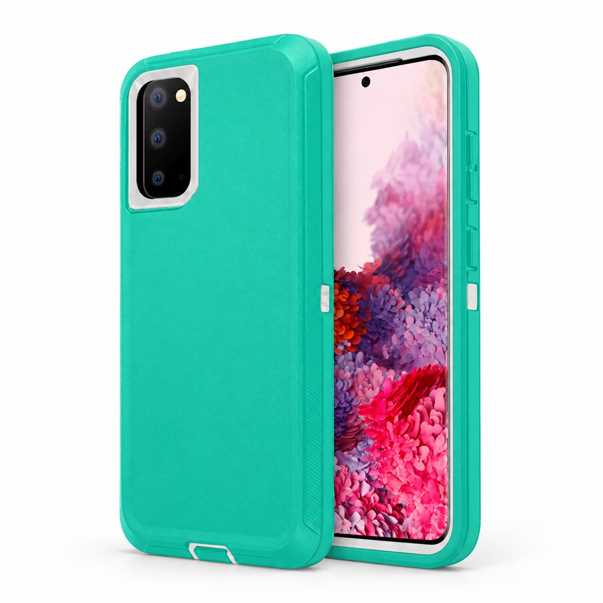 Triple Protection Case for Samsung Galaxy S20 - Teal