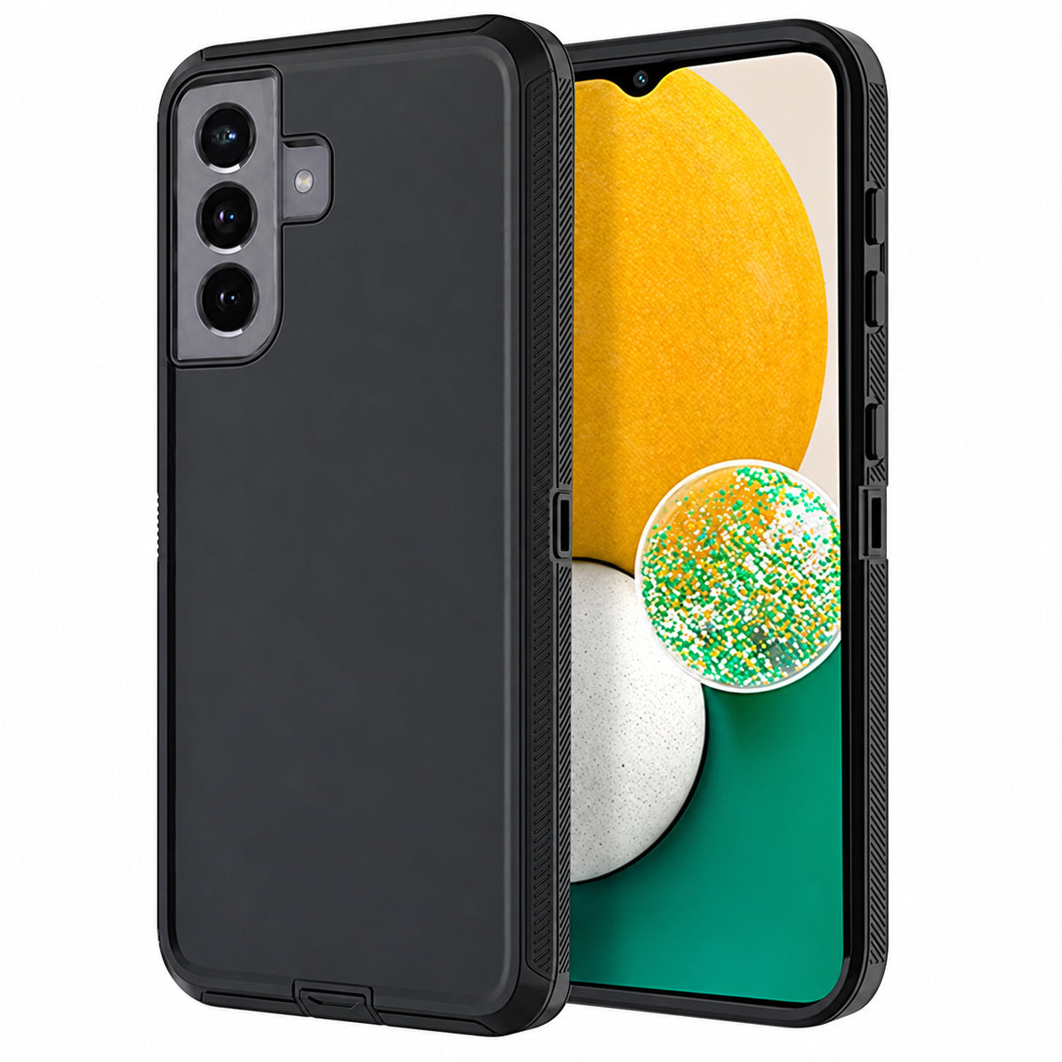 Triple Protection Case for Samsung Galaxy S23 FE - Black