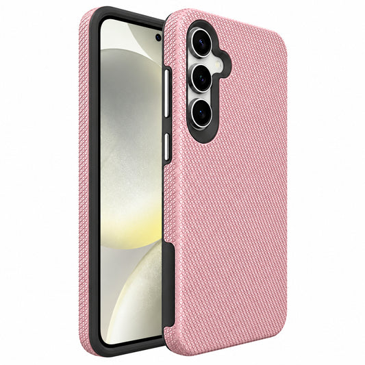Triangle Geometric Case for Samsung Galaxy S26 FE - Rose Gold