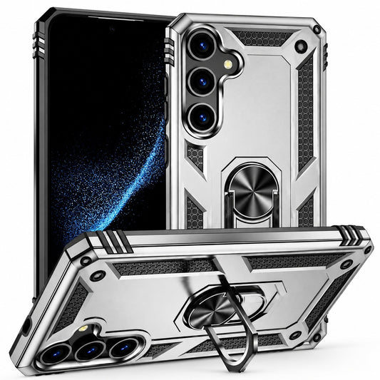 Anti-Drop Hybrid Case for Samsung Galaxy S24 Plus - Grey