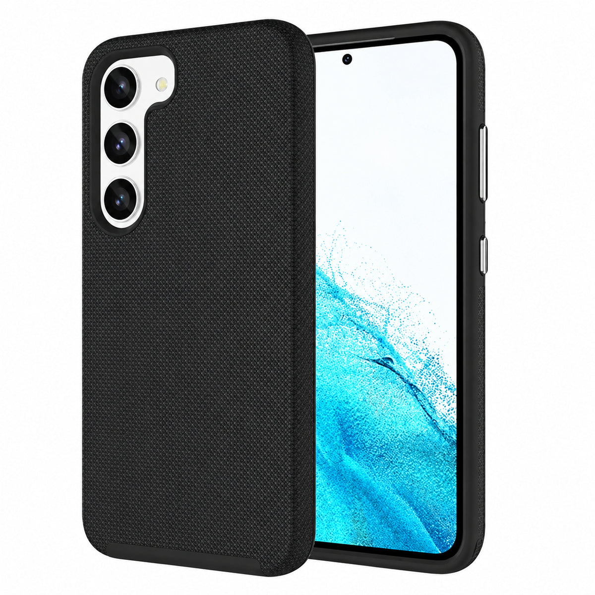Dotted Comm Case for Samsung Galaxy S23 - Black
