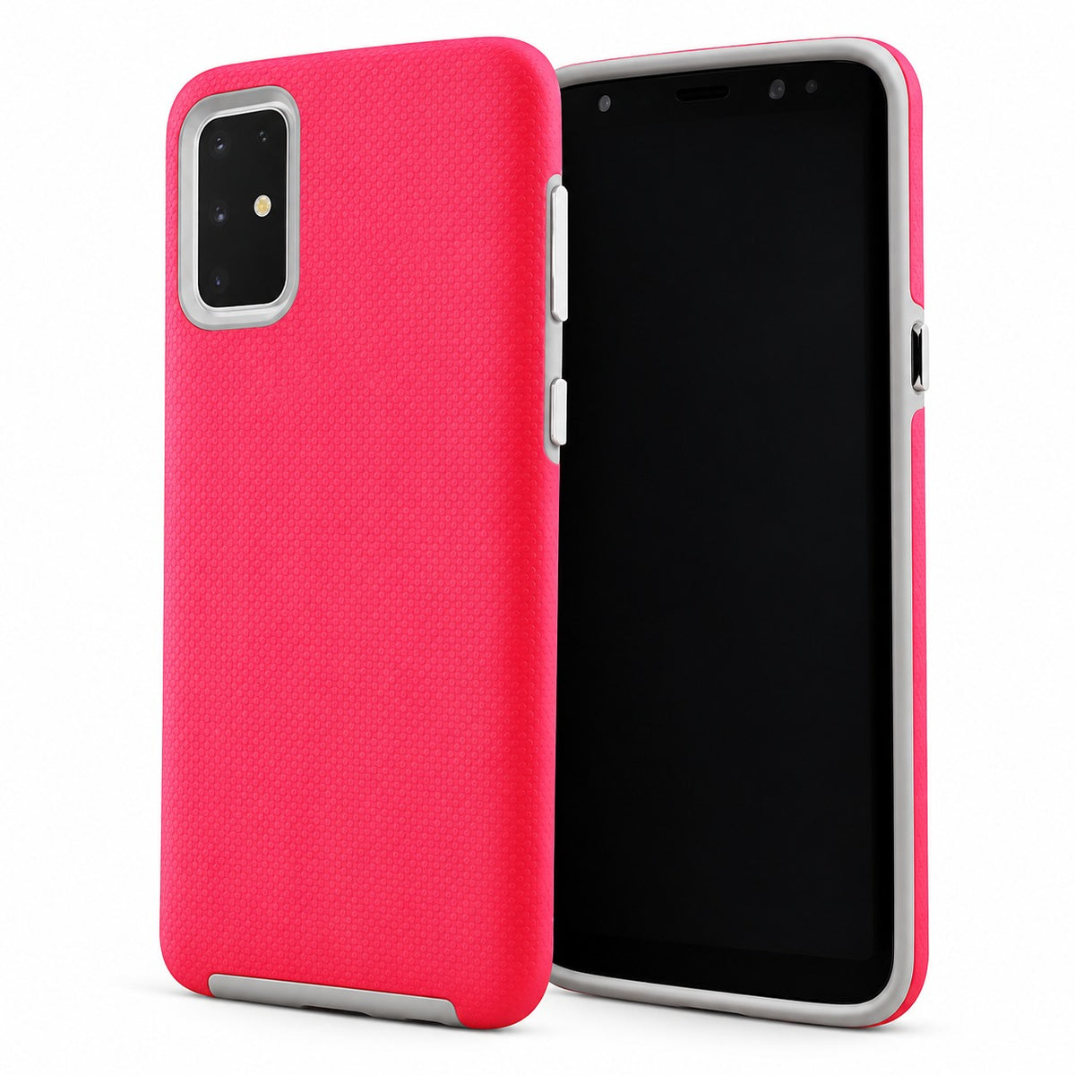 Dotted Comm Case for Samsung Galaxy S20 - Hot Pink