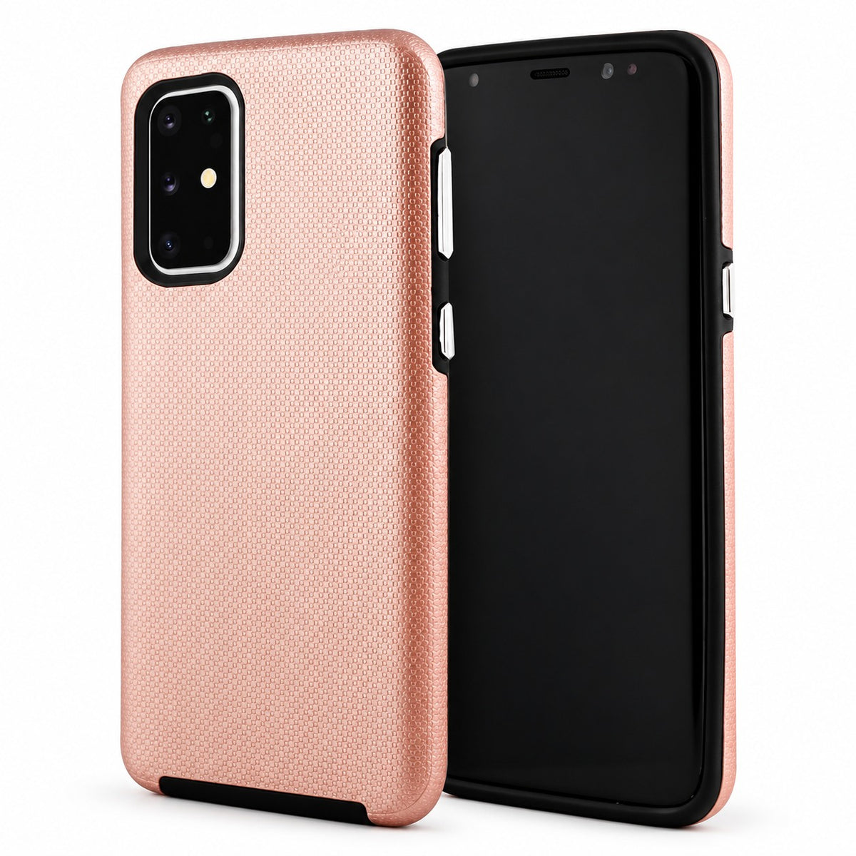 Dotted Comm Case for Samsung Galaxy S20 - Rose Gold
