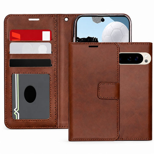 Photo ID Wallet for Google Pixel 11 Pro XL - Brown