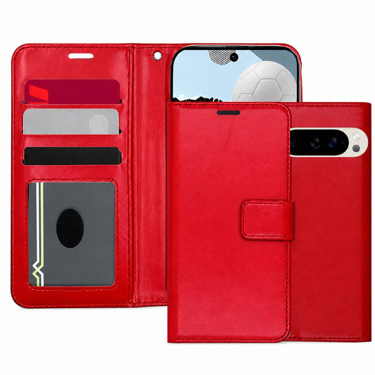 Photo ID Wallet for Google Pixel 11 Pro XL - Red