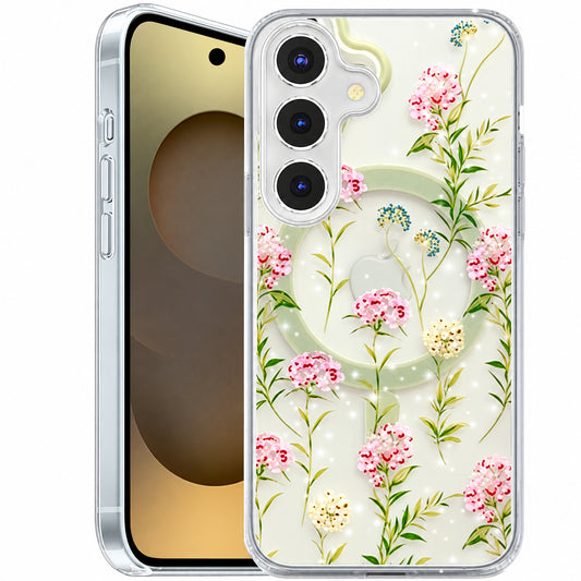 Floret Case Samsung Galaxy S26 Plus - Green Leaf