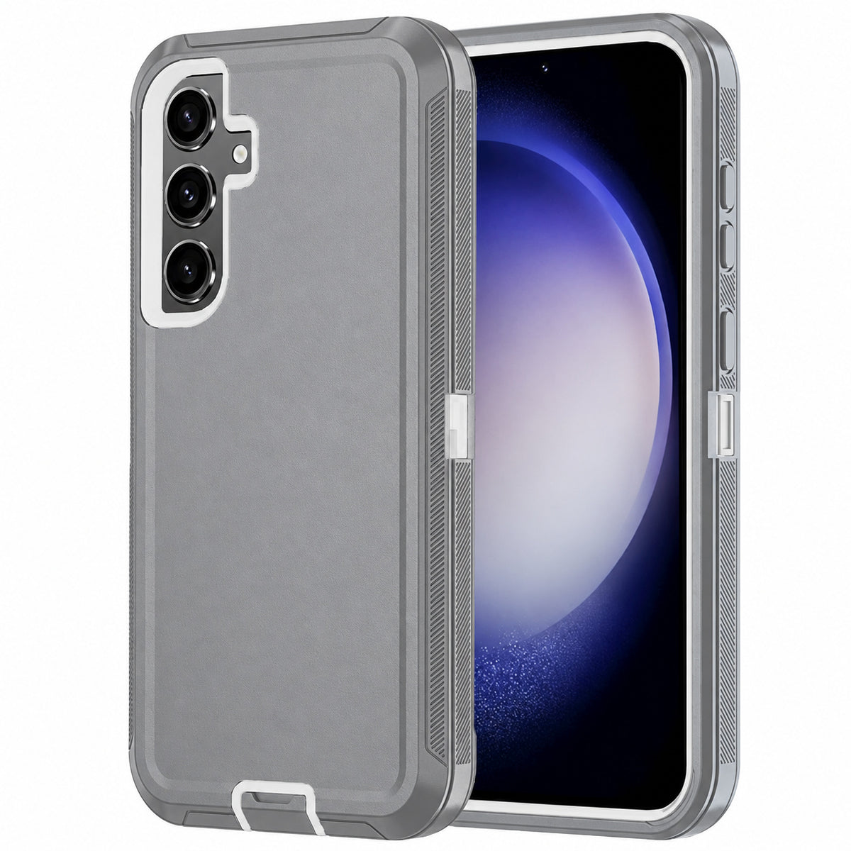 Triple Protection Case for Samsung Galaxy A35 5G - Grey