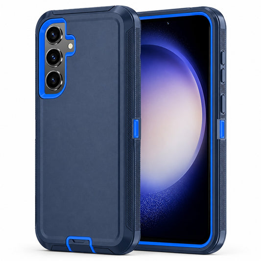 Triple Protection Case for Samsung Galaxy S24 FE - Navy