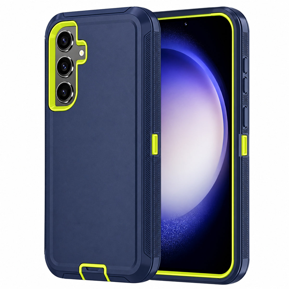 Triple Protection Case for Samsung Galaxy A37 - Lime