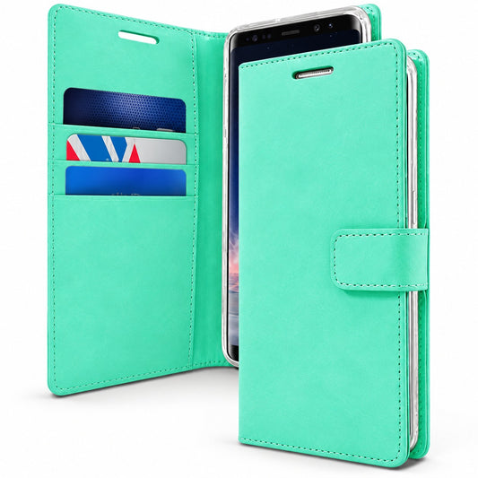 BlueMoon Diary (Goospery) for Samsung Galaxy S24 Plus - Teal