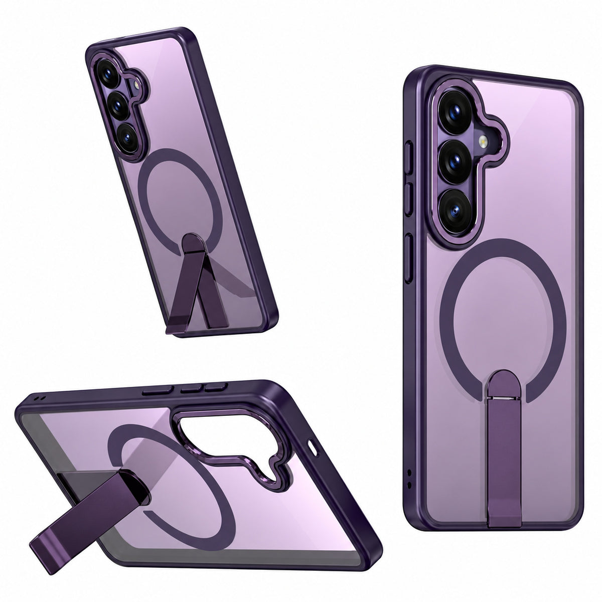 MagSafe iStand Case Samsung Galaxy S26 Plus - Purple
