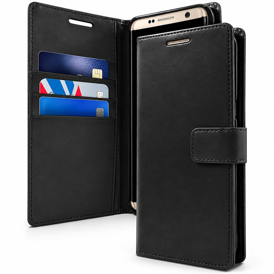 BlueMoon Diary (Goospery) for Samsung Galaxy S24 Plus - Black
