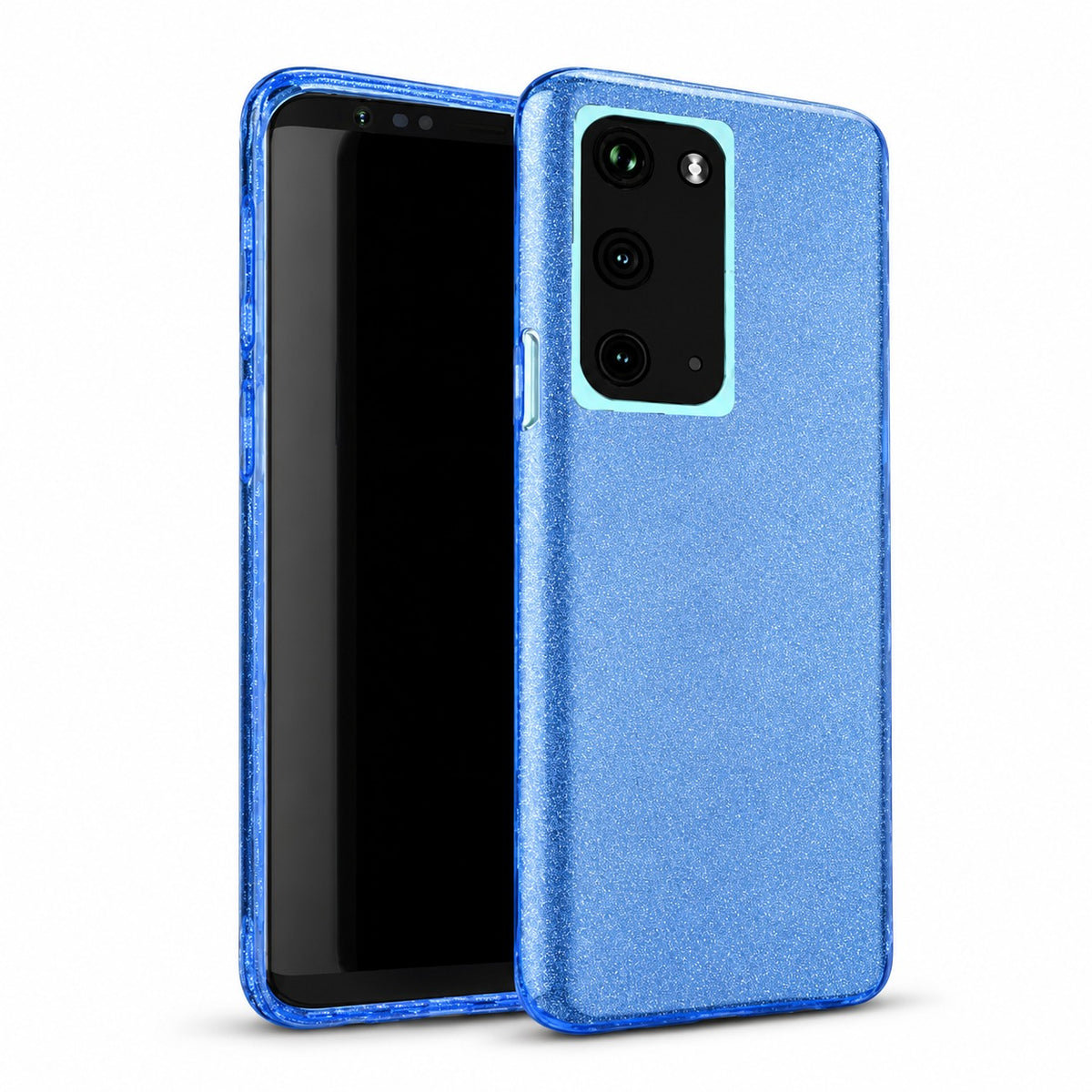 3-in-1 Glitter for Samsung Galaxy S24 Ultra - Blue