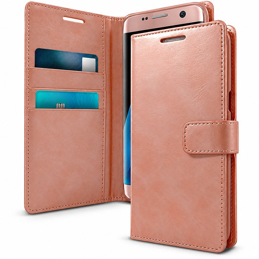 BlueMoon Diary (Goospery) for Samsung Galaxy S24 Plus - Rose Gold
