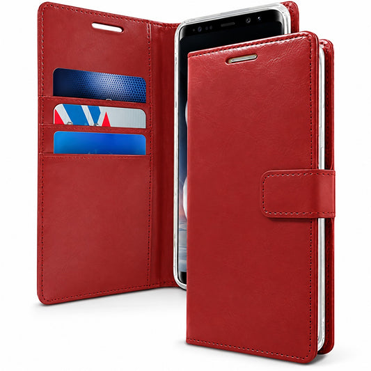 BlueMoon Diary (Goospery) for Samsung Galaxy S24 Plus - Wine