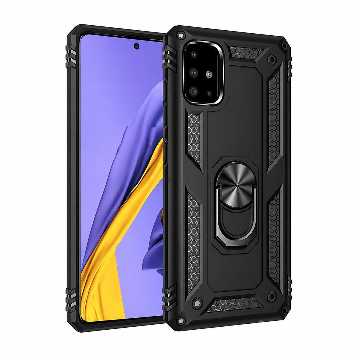 Anti-Drop Hybrid Case for Samsung Galaxy A51 - Black