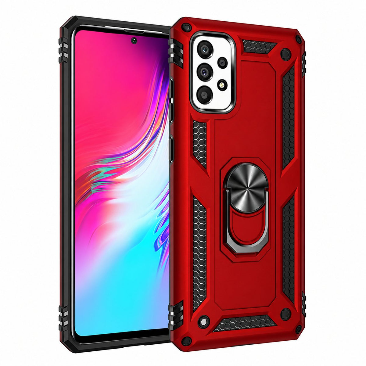 Anti-Drop Hybrid Case for Samsung Galaxy A33 5G - Red