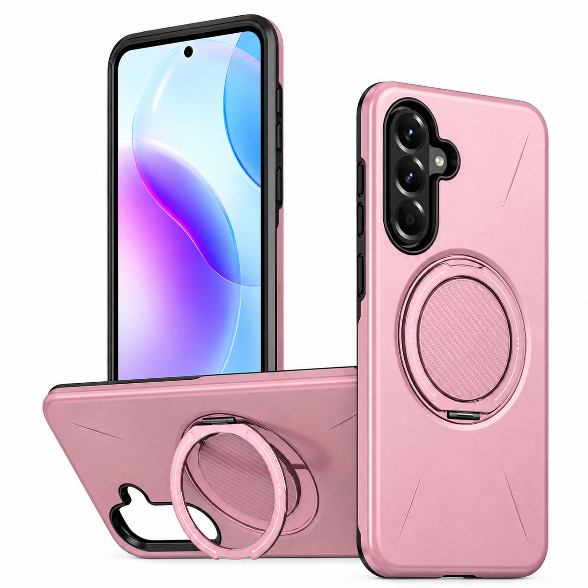 MagSafe Forge Ring Case Samsung Galaxy A37 - Pink