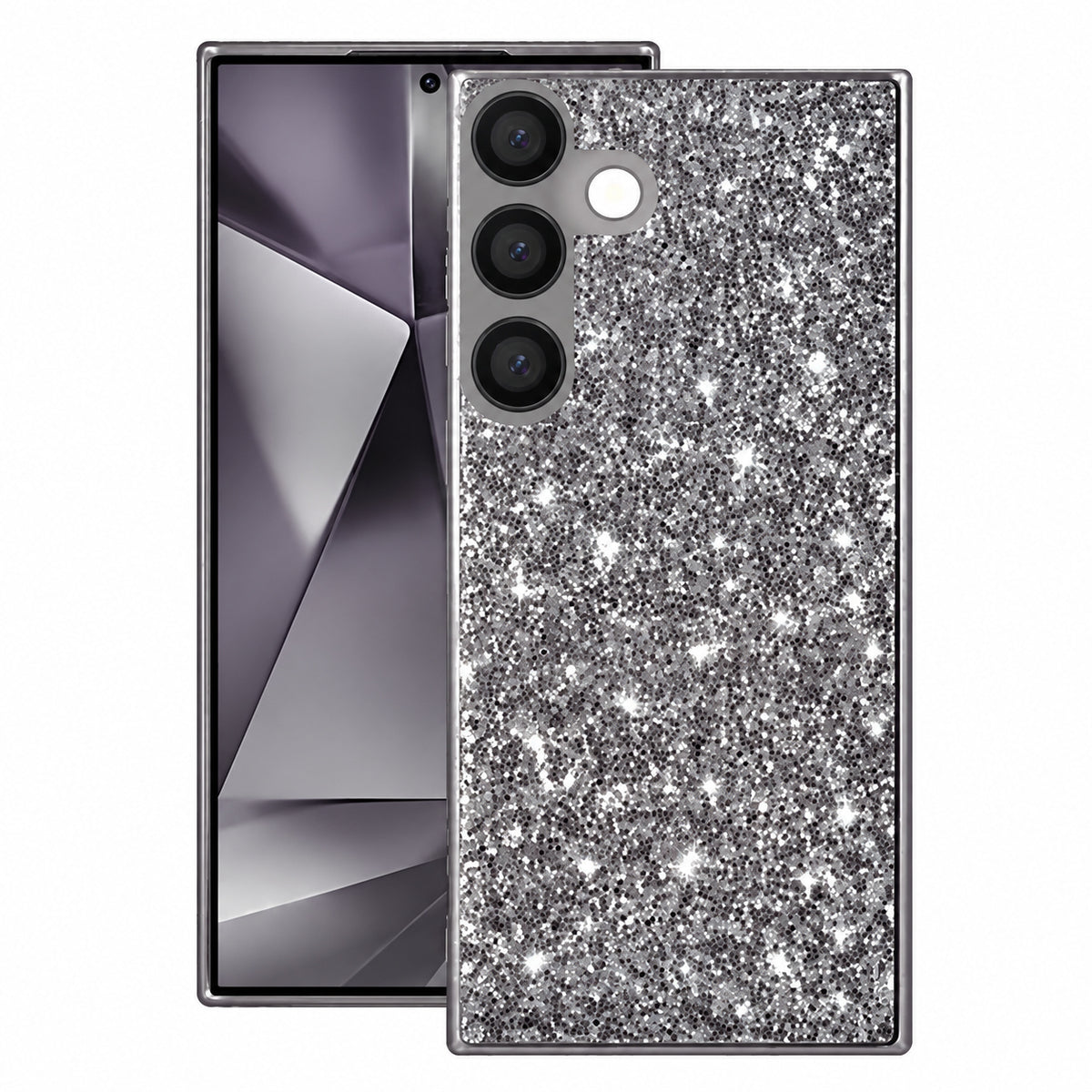 Luxury Rhinestone Case for Samsung Galaxy S25 FE - Grey