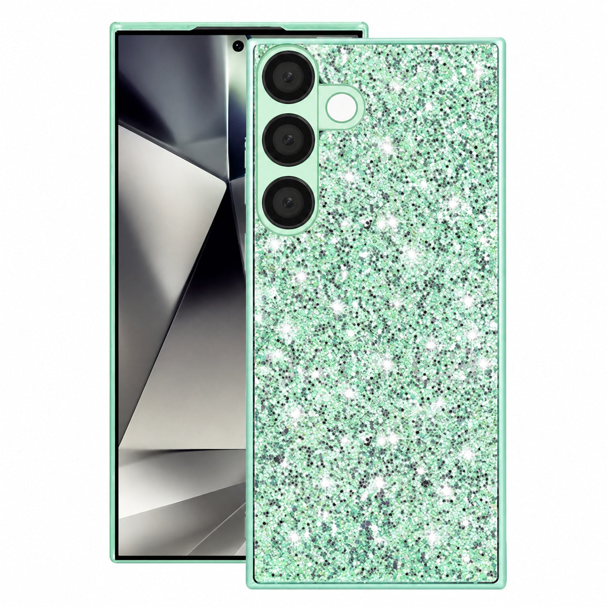 Luxury Rhinestone Case for Samsung Galaxy S25 FE - Teal