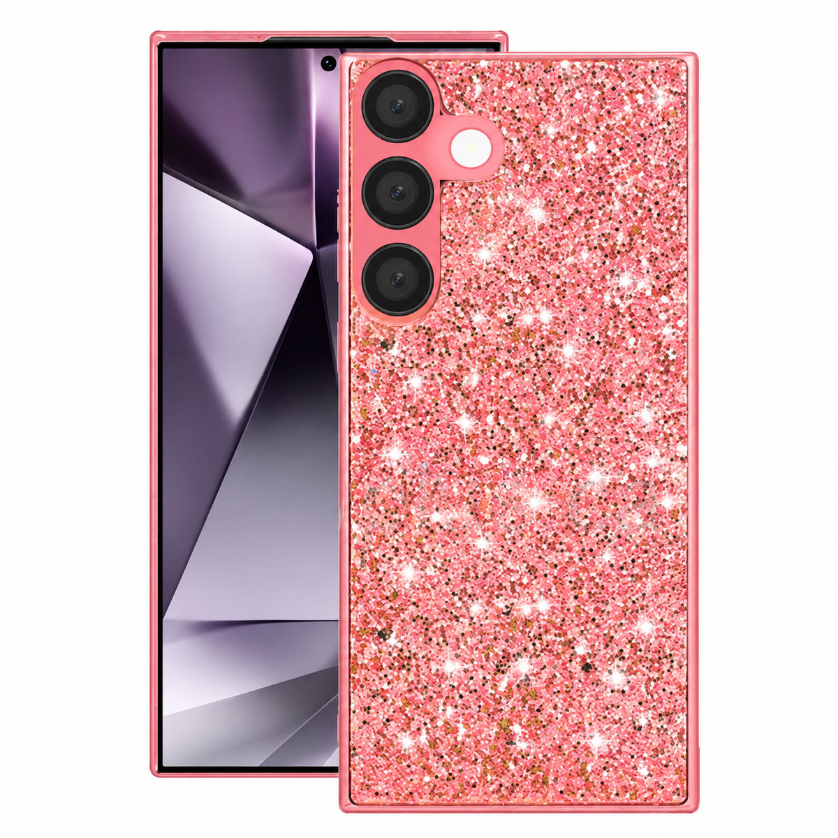 Luxury Rhinestone Case for Samsung Galaxy S25 FE - Pink