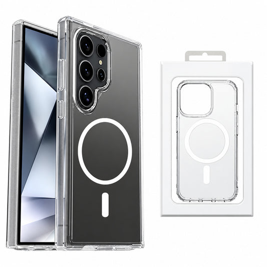 Premium Magsafe Symm Case for Samsung Galaxy S25 Ultra - Clear