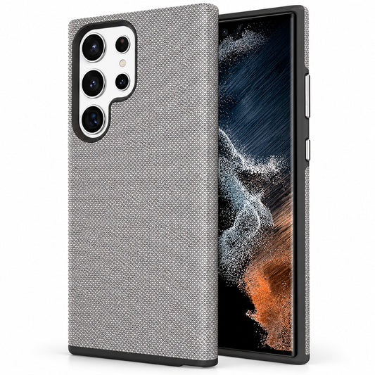 Dotted Comm Case for Samsung Galaxy S24 Ultra - Grey