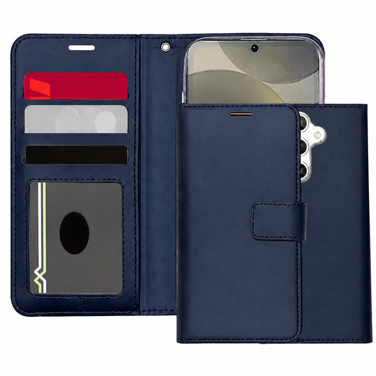 Photo ID Wallet Case for Samsung Galaxy S26 FE - Navy