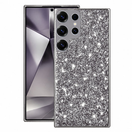 Luxury Rhinestone Case for Samsung Galaxy S25 Ultra - Grey