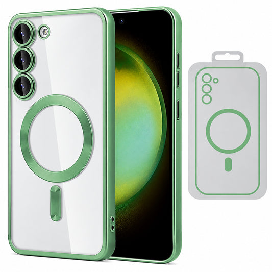 Electro Matt Magsafe Case for Samsung Galaxy S25 FE - Green