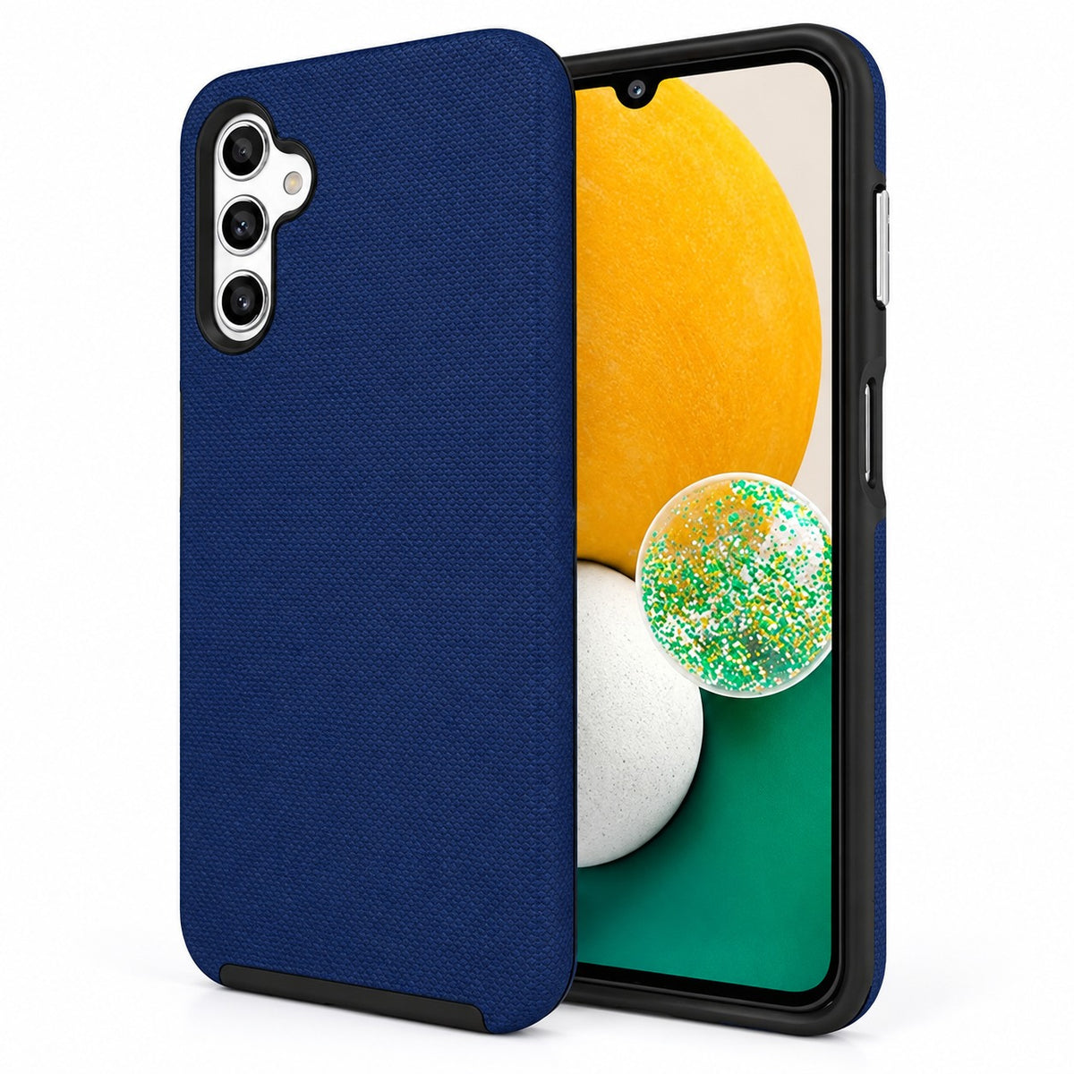 Dotted Comm Case for Samsung Galaxy S24 Plus - Navy