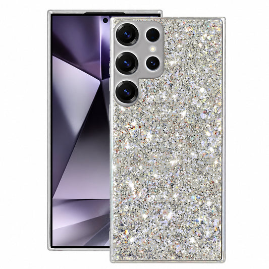 Luxury Rhinestone Case for Samsung Galaxy S25 Ultra - Silver