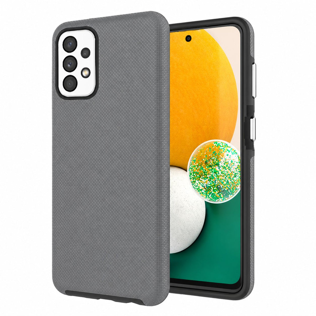 Dotted Comm Case for Samsung Galaxy A33 5G - Grey