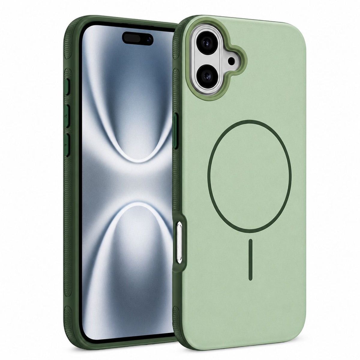 MagSafe Glam Case Samsung Galaxy A06 - Green