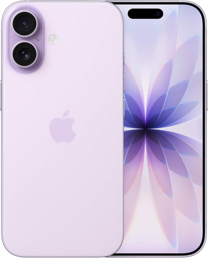 iPhone 17 with 6.3-inch Super Retina XDR OLED display, 2622 by 1206 resolution, 460 ppi, ProMotion up to 120Hz, and 3000 nits peak brightness.