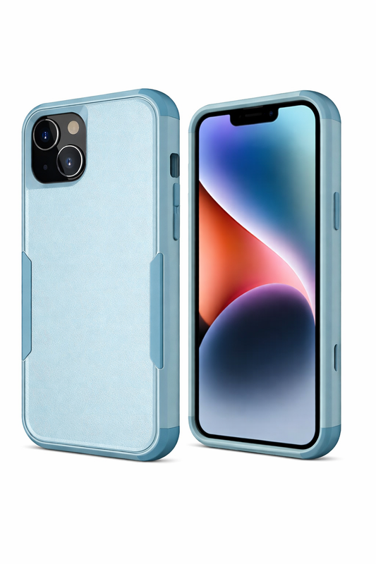 Protective Phone Case – Dual Layer Full Coverage Shockproof Teal Adventure Case